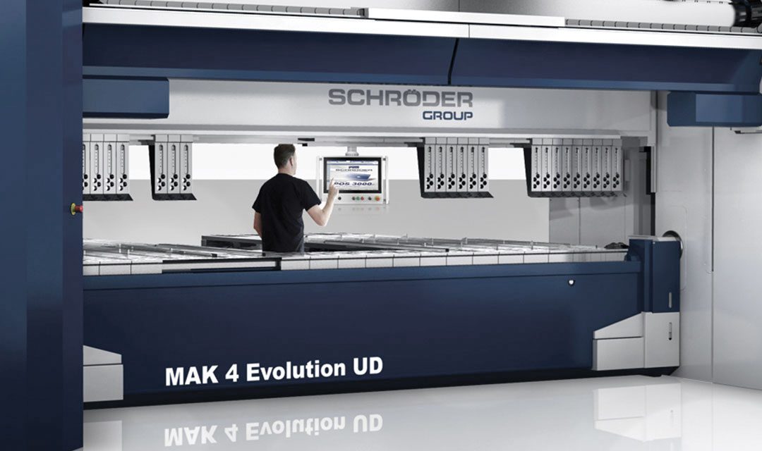 schroeder mak4 evo sheet metal folding machine